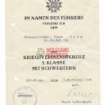 KVK2X Award Doc: Jäger-Regiment 750 (118.Jäger-Div.)