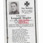 Waffen-SS Death Card - KIA Podubje