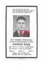 Waffen-SS Death Card - KIA in Finland