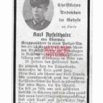 Waffen-SS Death Card - SS-Polizei