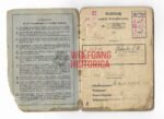 KIA Soldbuch of Luftwaffen Bau Soldier (KIA in Sewastopol) - Image 2