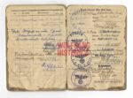 KIA Soldbuch of Luftwaffen Bau Soldier (KIA in Sewastopol) - Image 6