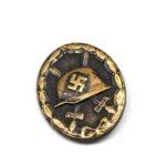 Verwundetenabzeichen in Schwarz - "107" Carl Wild