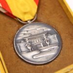 Manchukuo National Shrine Foundation Commemorative Medal (Cased)