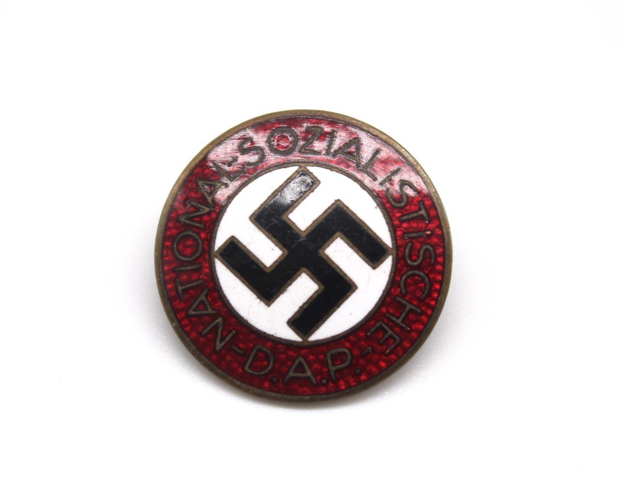 IMG_3632 NSDAP Party Badge (M1/128 – Eugen Schmidhaussler) - Image 1