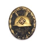 Verwundetenabzeichen in Schwarz - Unmarked