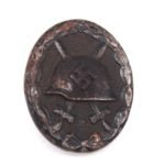 Verwundetenabzeichen in Schwarz - Unmarked