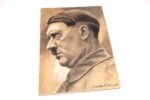 Drawing of Adolf Hitler