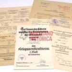 2x Award Docs: KVK2X (RARE VARIANT!) & WIO (Eisenbahn-Pionier)