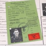 Dienstausweis & Docs SS-Totenkopf-Standarte Brandenburg