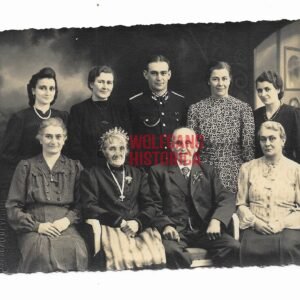 Mother's Cross in Wear Family Portrait