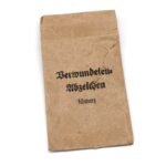 Verwundetenabzeichen in Schwarz Pouch - Hobacher