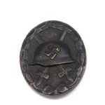 Verwundetenabzeichen in Schwarz – Unmarked