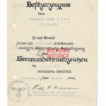 Wound Badge in Silver – Infanterie-Regiment 390 (215.Inf.Div.)