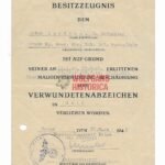 Wound Badge in Gold - Wounded 5x Times! Gren.Ers.Btl.367