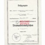 Wound Badge in Silver - Gren.Rgt.317 (DKIG Holder!) (211.Inf.Div.)