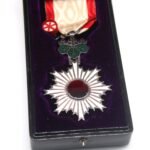 Order of the Rising Sun 6th Class (Cased) (Showa)