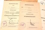 schw.Pz.Jg.Abt.525 (Nashorn, Italy) Award Doc Set - Image 2