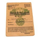 NSKK Ausweis - Motorbrigade Südwest - Standarte M56