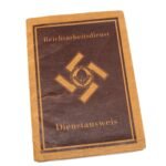 Reichsarbeitsdienst Dienstausweis