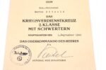 2x Award Docs: Feldlazarett 667 (Tunis, Afrikakorps!) - Image 3