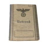 Wehrpass Oberleutnant Geb.Jäg.Rgt.98 (KIA Maikop) (3x Awards)