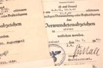 3x Award Docs: DKIG-Holder Hans-Joachim Brüdigam (KIA France '44) - Image 3