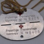 DRK Erkennungsmarke - Wehrkreis IV (Dresden)