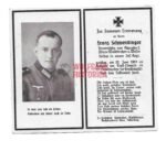 Death Card: KIA June 22, 1941 at Brest-Litowsk (Inf.Rgt.130, 45.Inf.Div.)
