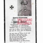 Death Card: KIA June 25, 1941 at Slomin (Pz.Aufkl.Abt.27, 17.Pz.Div.)