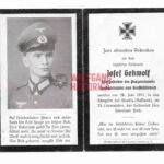 Death Card: KIA June 26, 1941 at Strabla (Inf.Rgt.62, 7.Inf.Div.)