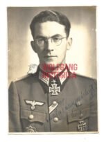 Studioportrait of Eduard Kraus (Pz.Gren.Rgt.14 - 5.Pz.Div.) (DKIG+RK)