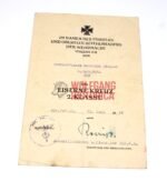 EK2 Award Doc: Art.Rgt.352 (June '44 - Omaha Beach, Normandy!)