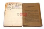 Soldbuch Officer Lds.Btl.658 & Sich.Rgt.194 (France '44) (Family lived in USA) - Image 15
