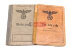 Soldbuch & Wehrpass Res.Gren.Btl.435, Gren.Rgt.1222 (180.Inf.Div.) (Walcheren, Antwerpen)