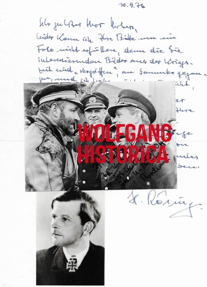 Hans-Rudolf Rösing – Kommandant of “U-48” – Wolfgang Historica
