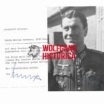 Herbert Singer - Füsilier-Regiment 22 (1.Inf.Div.)