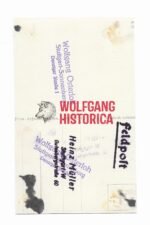 Rudolph Freiherr von Waldenfels - Schützen-Regiment 4 & 6. Panzer-Division (Eichenlaub) (Wartime Signed) - Image 2