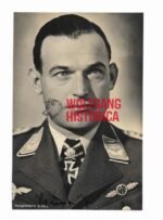 Heinrich Bähr - Jagdgeschwader 51 "Mölders" (Schwertern) (Wartime Signed)