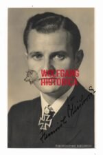 Heinrich Bleichrodt - "U-48" & "U-109" (Eichenlaub) (Wartime Signed)