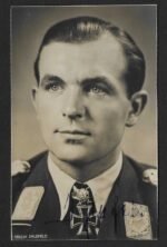 Herbert Ihlefeld – Jagdgeschwader 77 “Herz As” (Schwertern) (Wartime Signed)