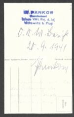 Werner Pankow - Infanterie-Regiment 151 (Wartime Signed) - Image 2