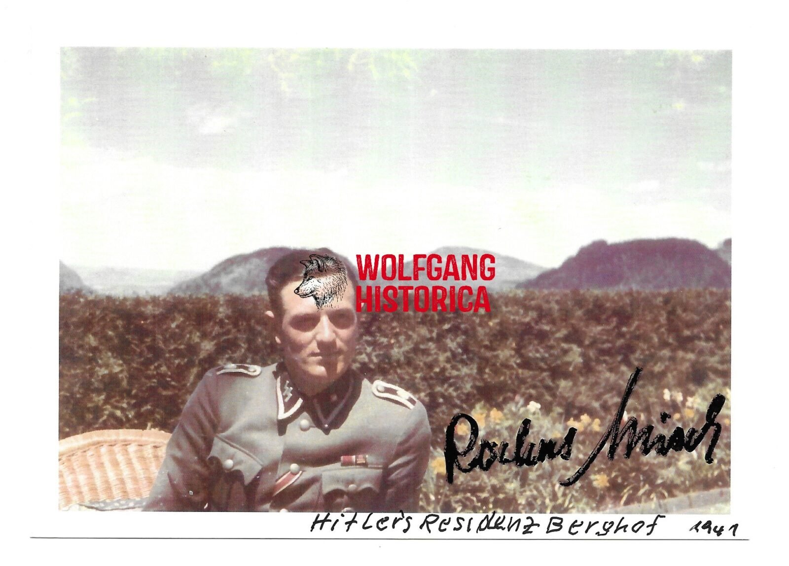 372-8 - Misch Rochus Misch – “The Last Witness” (Führerbunker, Bodyguard of Adolf Hitler) - Image 1