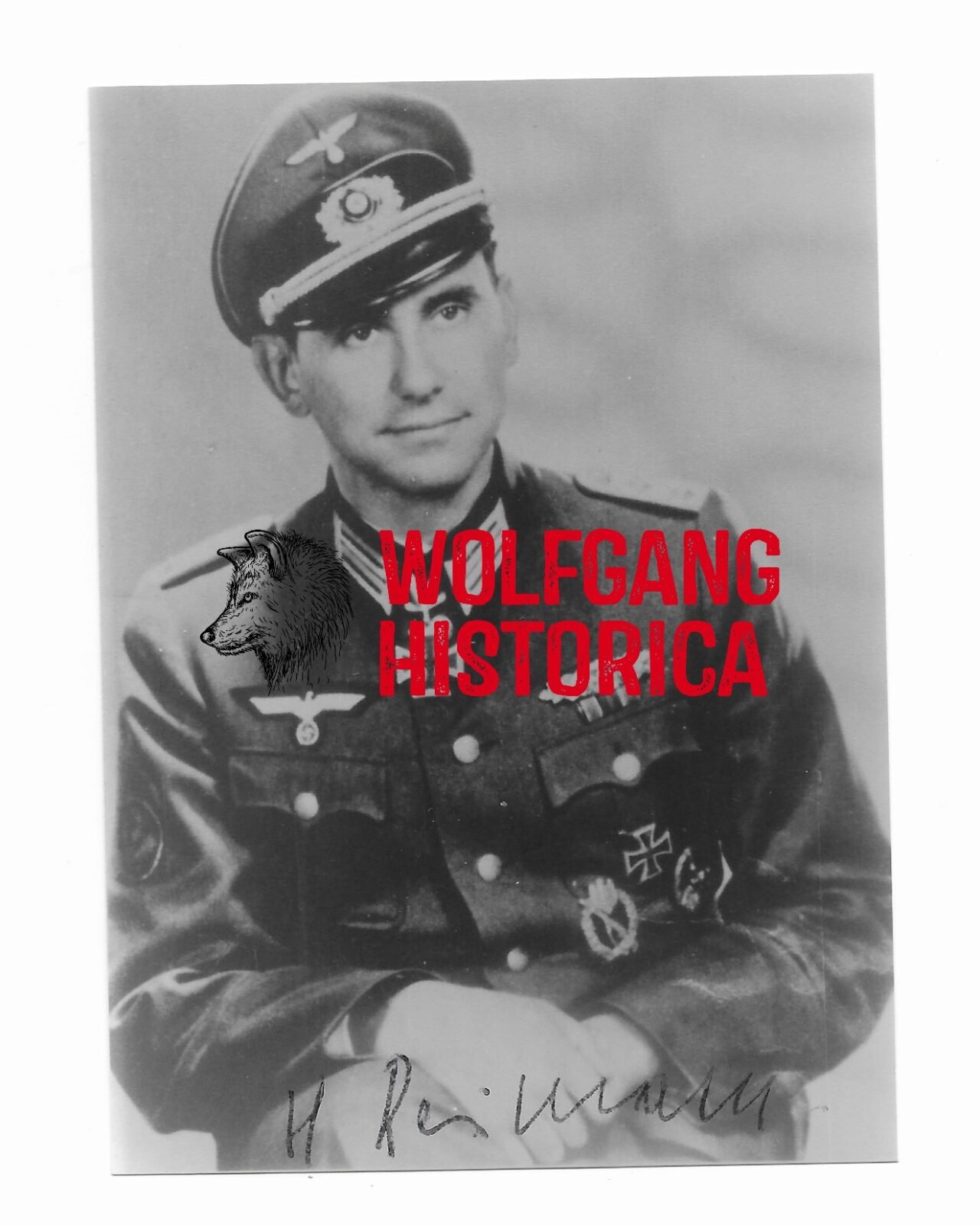 COVM609 - Wilhelm Reimann Wilhelm Reimann - Jäger-Regiment 724 (104. Jäger-Division) - Image 1