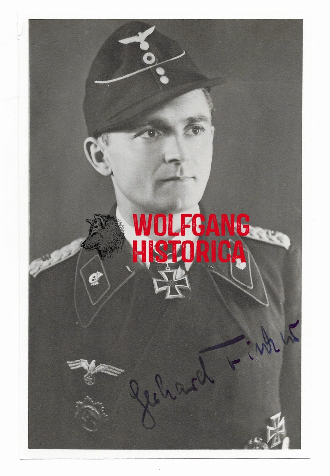 COVM763 - Gerhard Fischer Gerhard Fischer - Panzer-Regiment 23 - Image 1