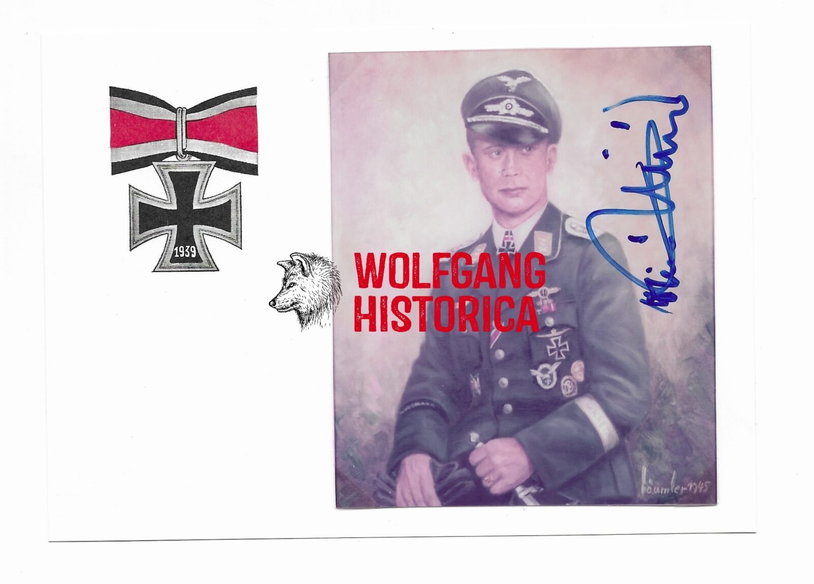 COVM1007 - Joswig Wilhelm Joswig - Schlachtgeschwader 2 “Immelmann” - Image 1