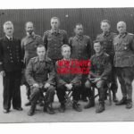 German POWs in Mulsanne, Sarthe, France