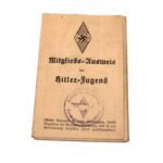 Mitglieds-Ausweis der Hitlerjugend of a Jungmädel (Untergau 420)