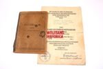 Soldbuch & Award Document - Luftschutz-Polizei München