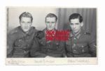 Portrait of 3x Wehrmacht Soldier Friends (One is a GBJ)
